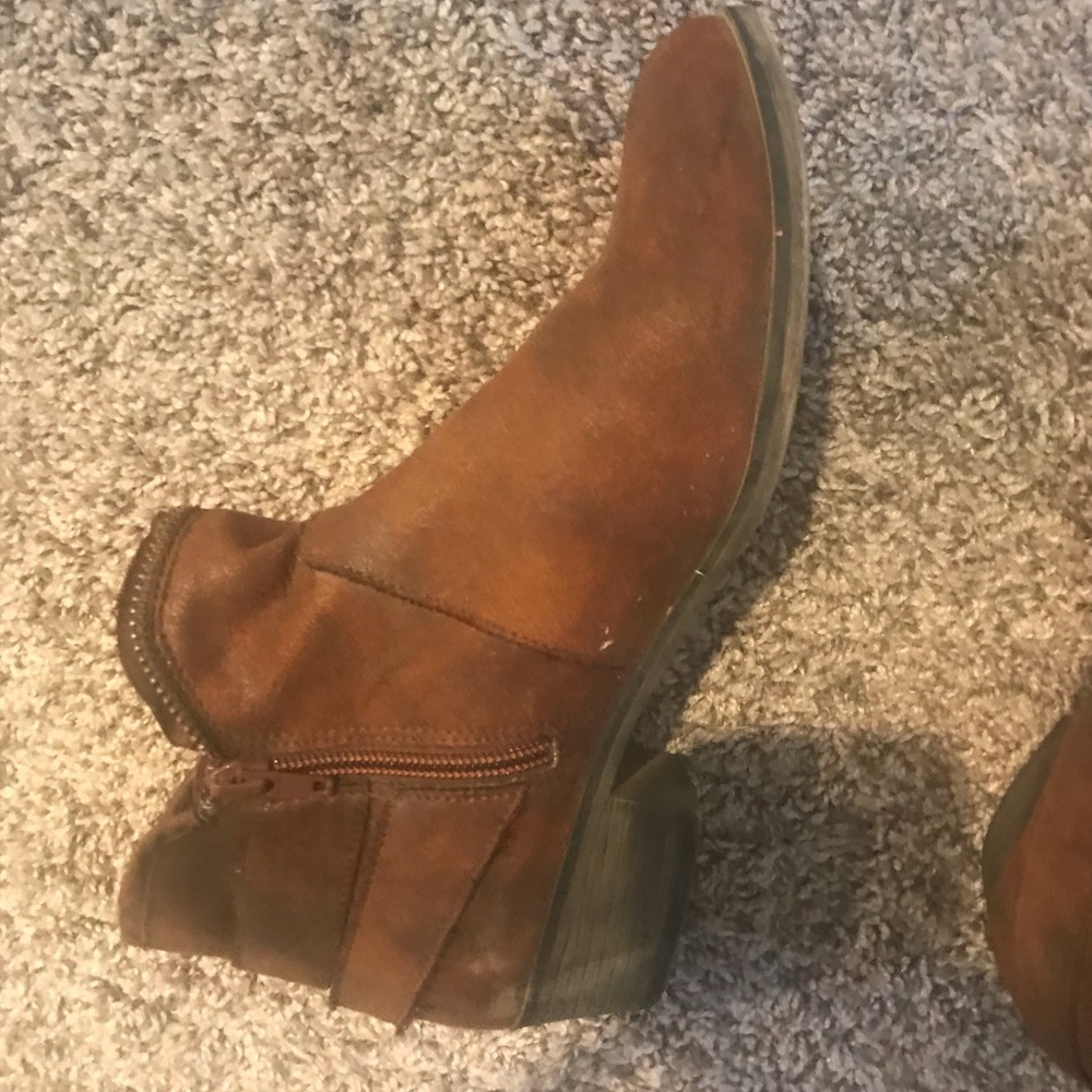 Women’s leather ankle boots size 8.5 - Picture 3 of 3